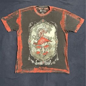 Get Down Art Sinister Fables Who Art You? Large Tee